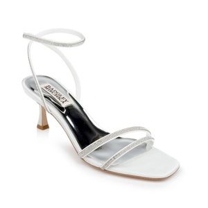 Badgley Mischka Ultra Kitten Heels Color: Soft White NWOB Size:8 and 8.5